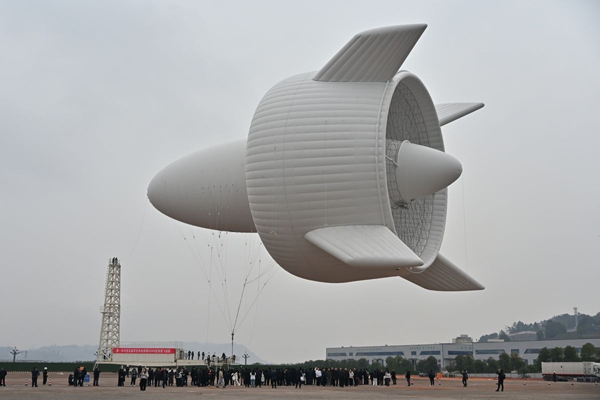 Gebrakan China: Listrik Melimpah Dari Turbin Angin Udara