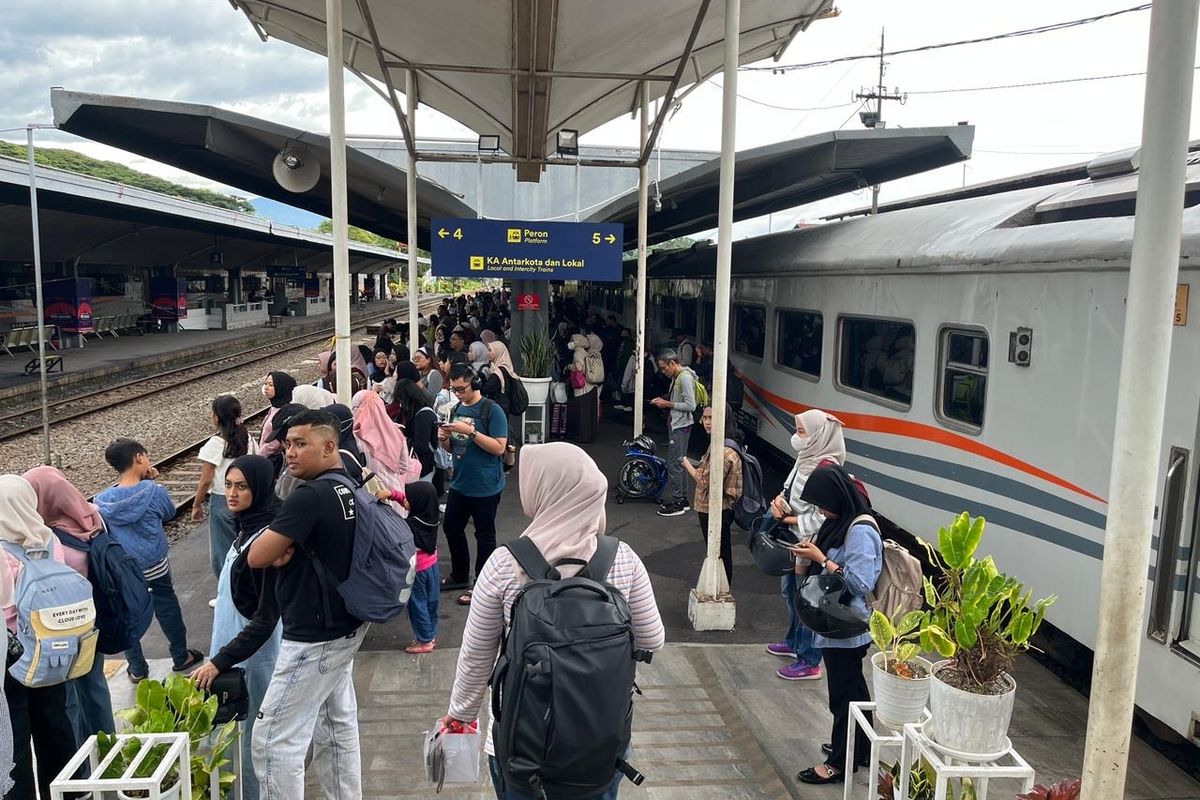 Libur Dobel 2026: Stasiun Malang Layani Hampir 7.000 Pemudik