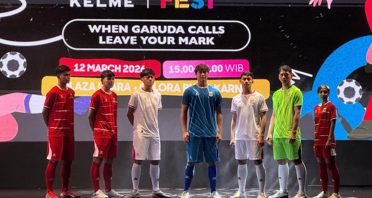 Wajah Baru Timnas: Kelme Siap Produksi Jersey Skuad Garuda!