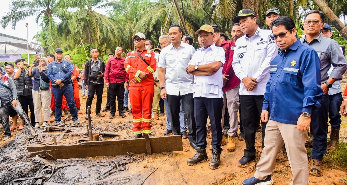 Bahlil Resmikan Tambang Rakyat Muba Jadi Legal