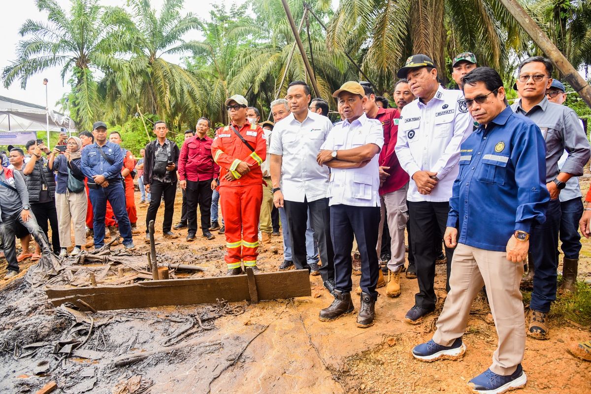 Bahlil Resmikan Tambang Rakyat Muba Jadi Legal